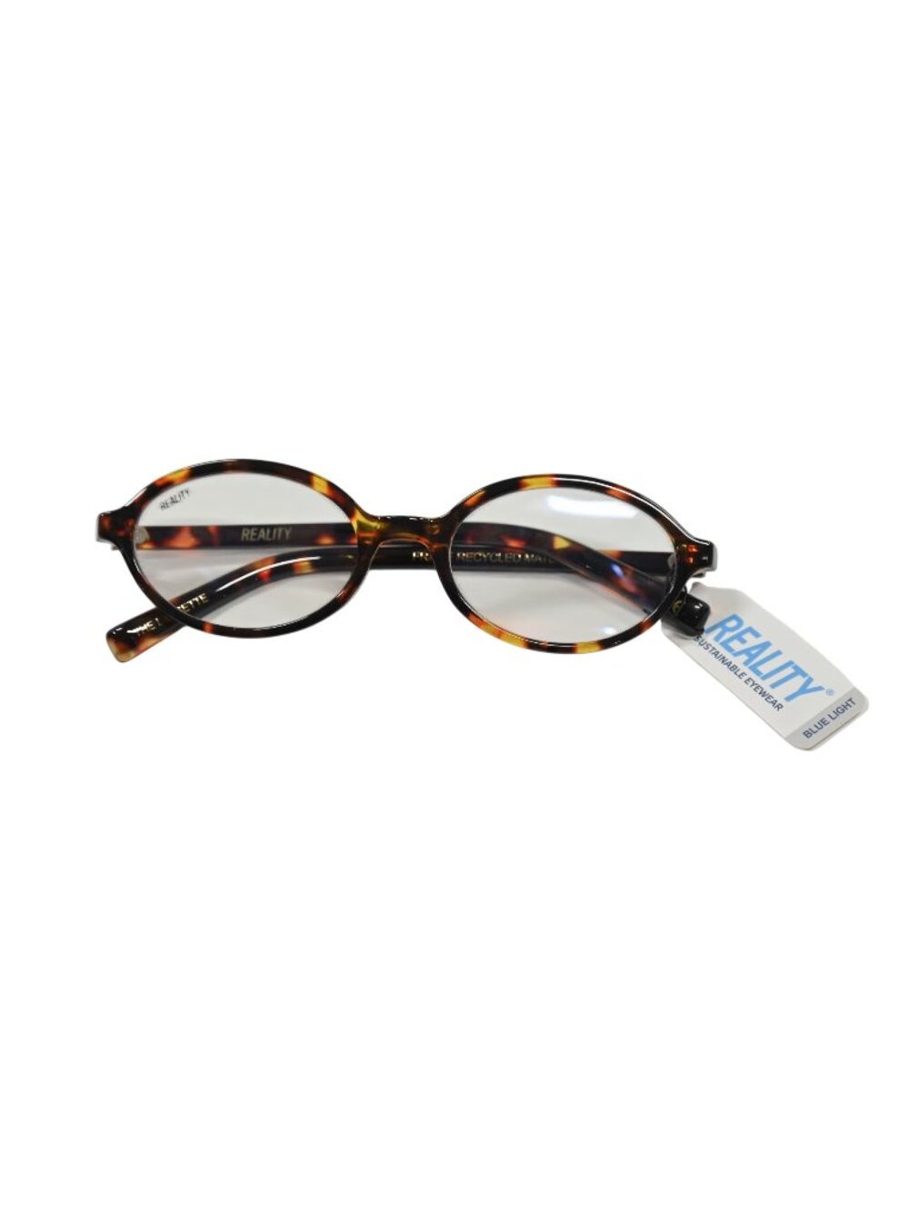Reality Eyewear The Bessette Blue Light Glasses in Turtle